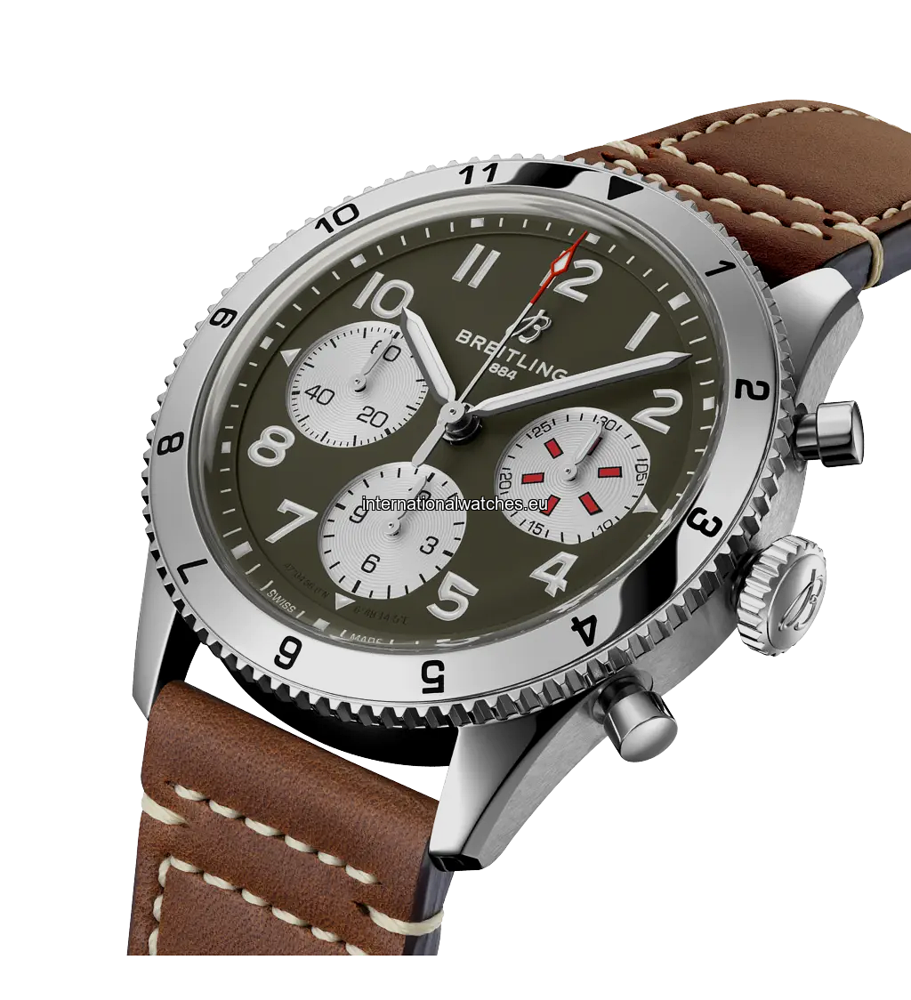 Classic AVI Chronograph 42 Curtiss Warhawk - A233802A1L1X1