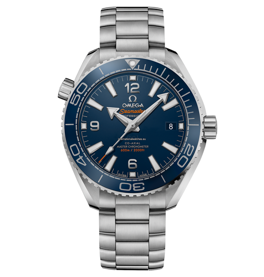 Seamaster Planet Ocean 600M 39.5 mm, steel on steel - 215.30.40.20.03.001