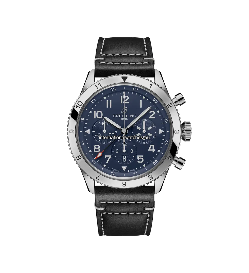 Super AVI B04 Chronograph GMT 46 Tribute to Vought F4U Corsair - AB04451A1C1X1