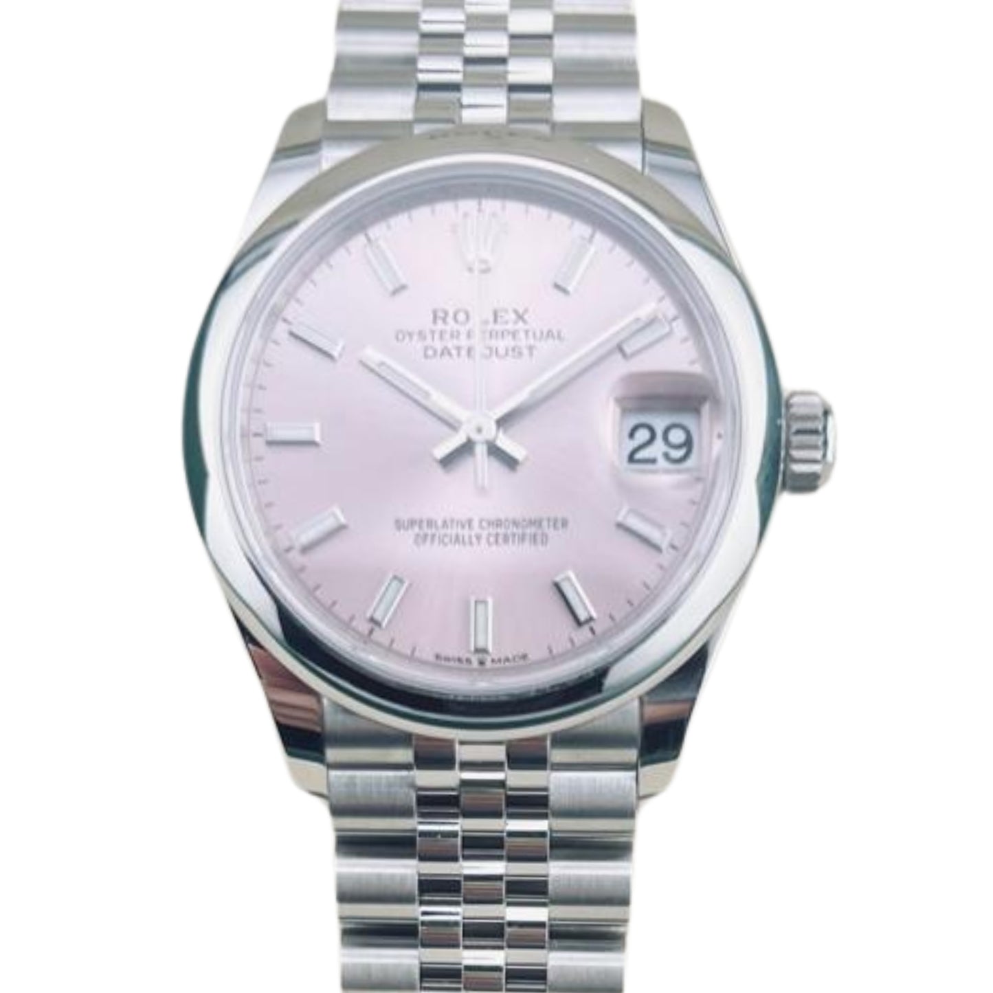 278240 Pink Datejust 31 NEW