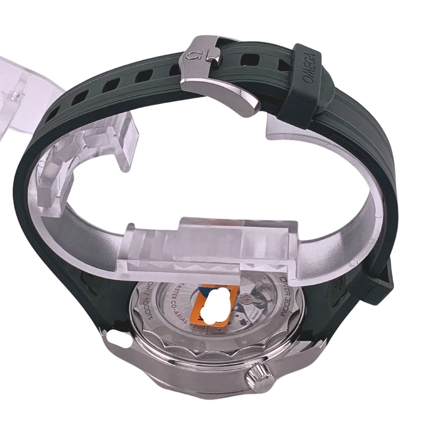 Seamaster Diver 300M 42 mm, steel on rubber strap - 210.32.42.20.10.001