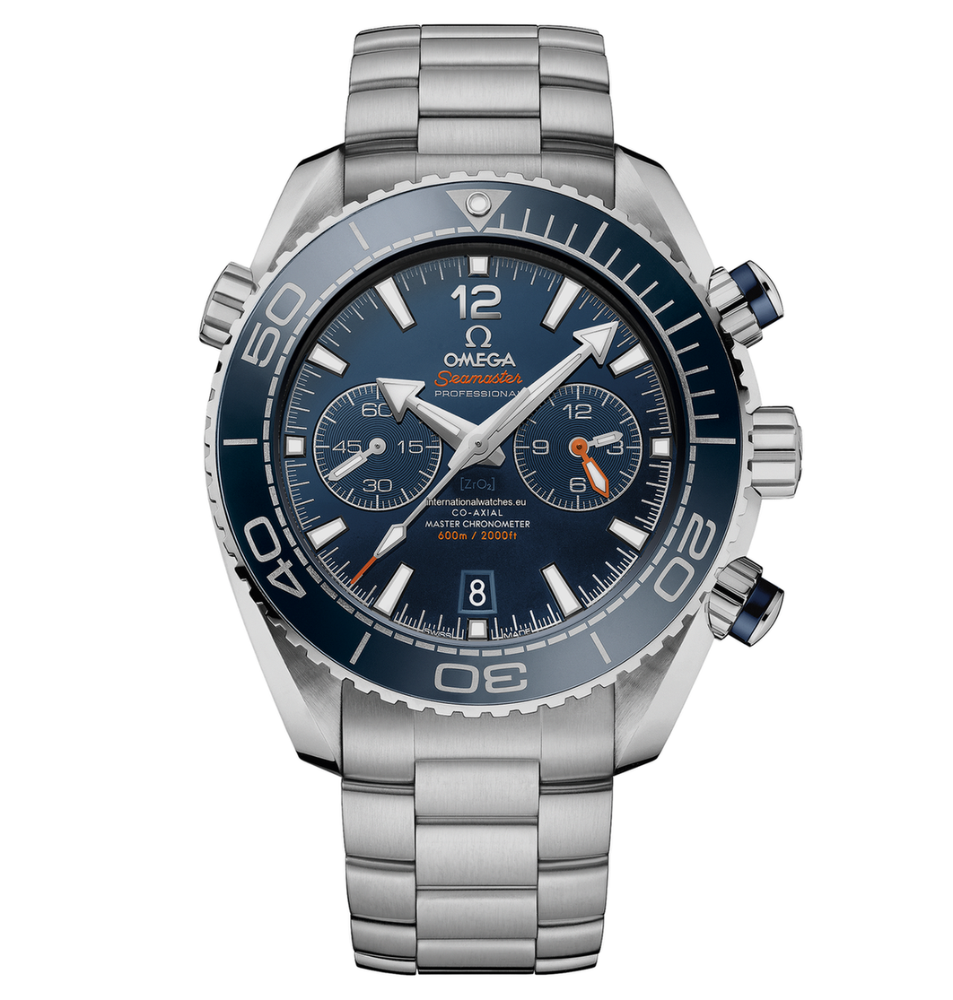 Seamaster Planet Ocean 600M 45.5 mm, steel on steel - 215.30.46.51.03.001