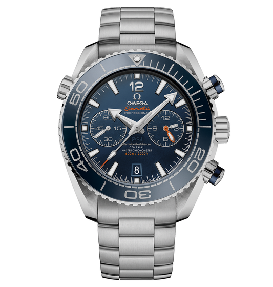 Seamaster Planet Ocean 600M 45.5 mm, steel on steel - 215.30.46.51.03.001