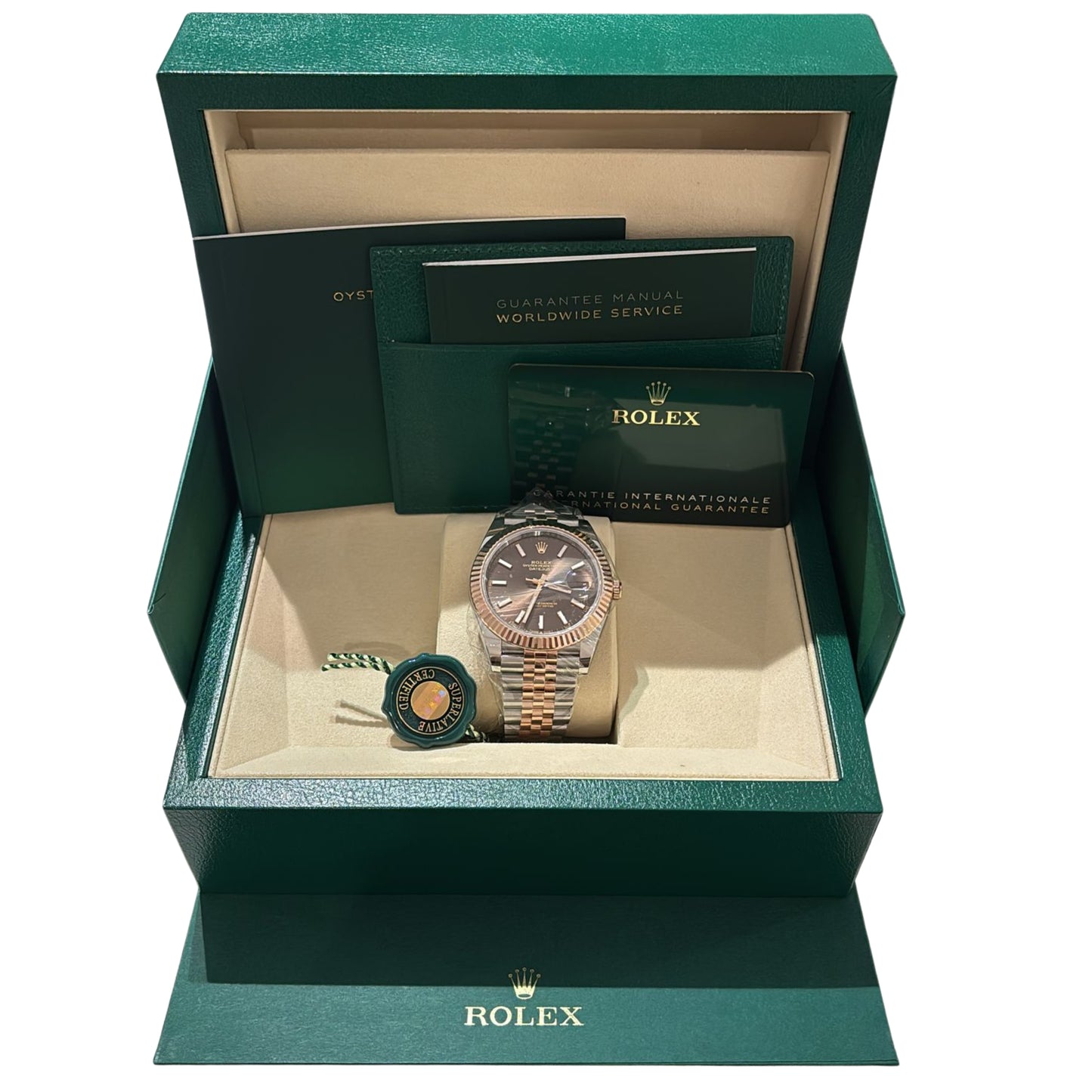 126331 Rolex Datejust 41 Chocolate