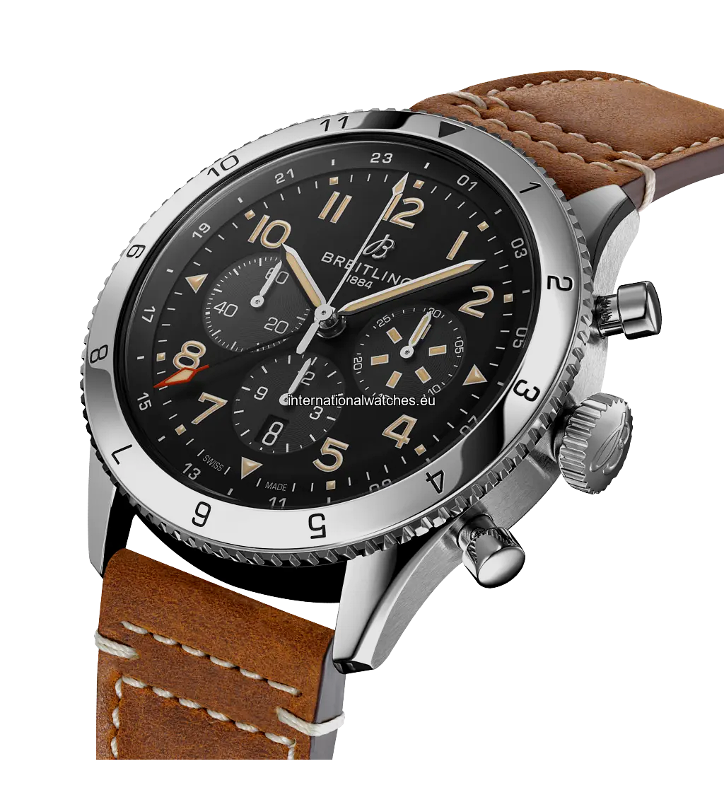 Super AVI B04 Chronograph GMT 46 P-51 Mustang - AB04453A1B1X1