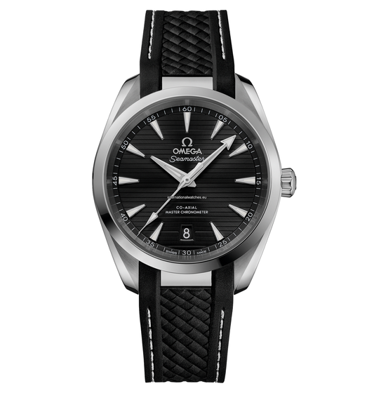 Seamaster Aqua Terra 150M 38 mm, steel on rubber strap - 220.12.38.20.01.001