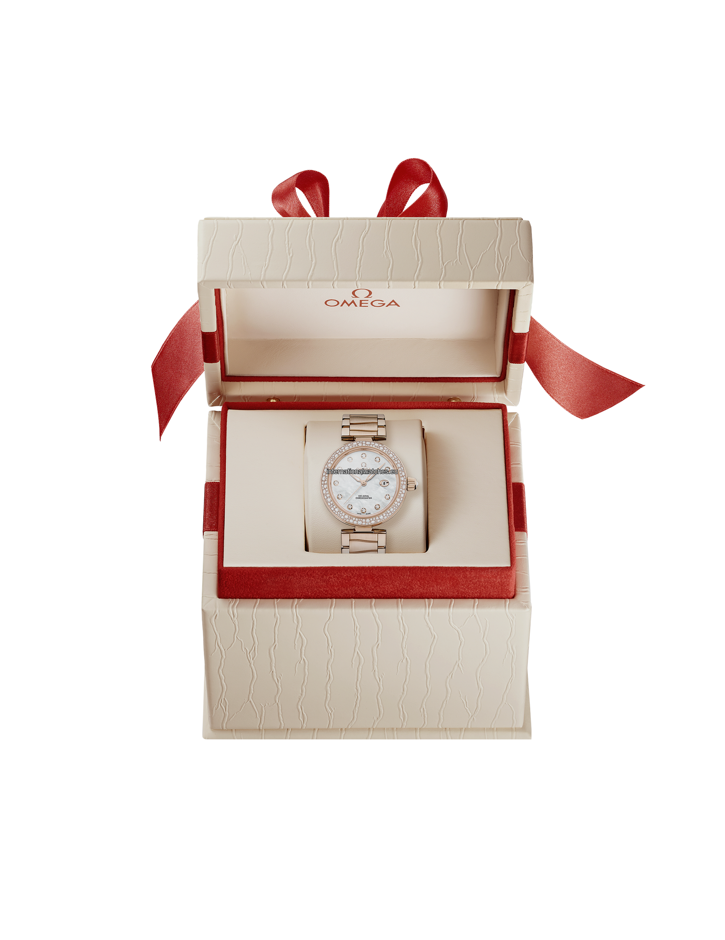 De Ville Ladymatic 34 mm, Sedna™ gold on Sedna™ gold - 425.65.34.20.55.010
