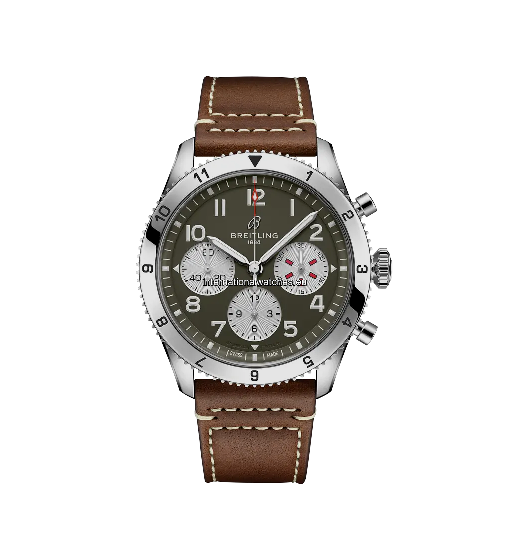 Classic AVI Chronograph 42 Curtiss Warhawk - A233802A1L1X1