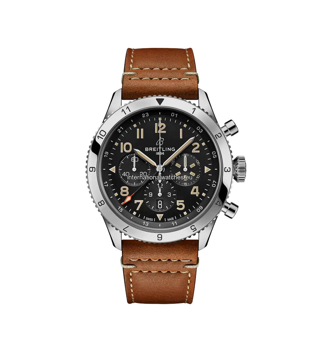 Super AVI B04 Chronograph GMT 46 P-51 Mustang - AB04453A1B1X1