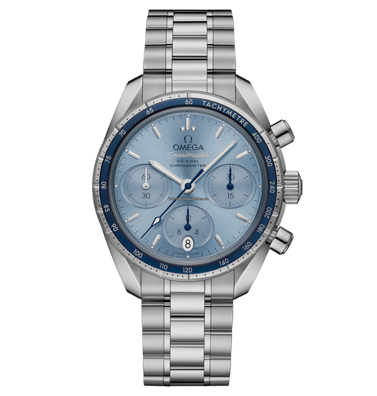 Speedmaster 38 38 mm, steel on steel - 324.30.38.50.03.001