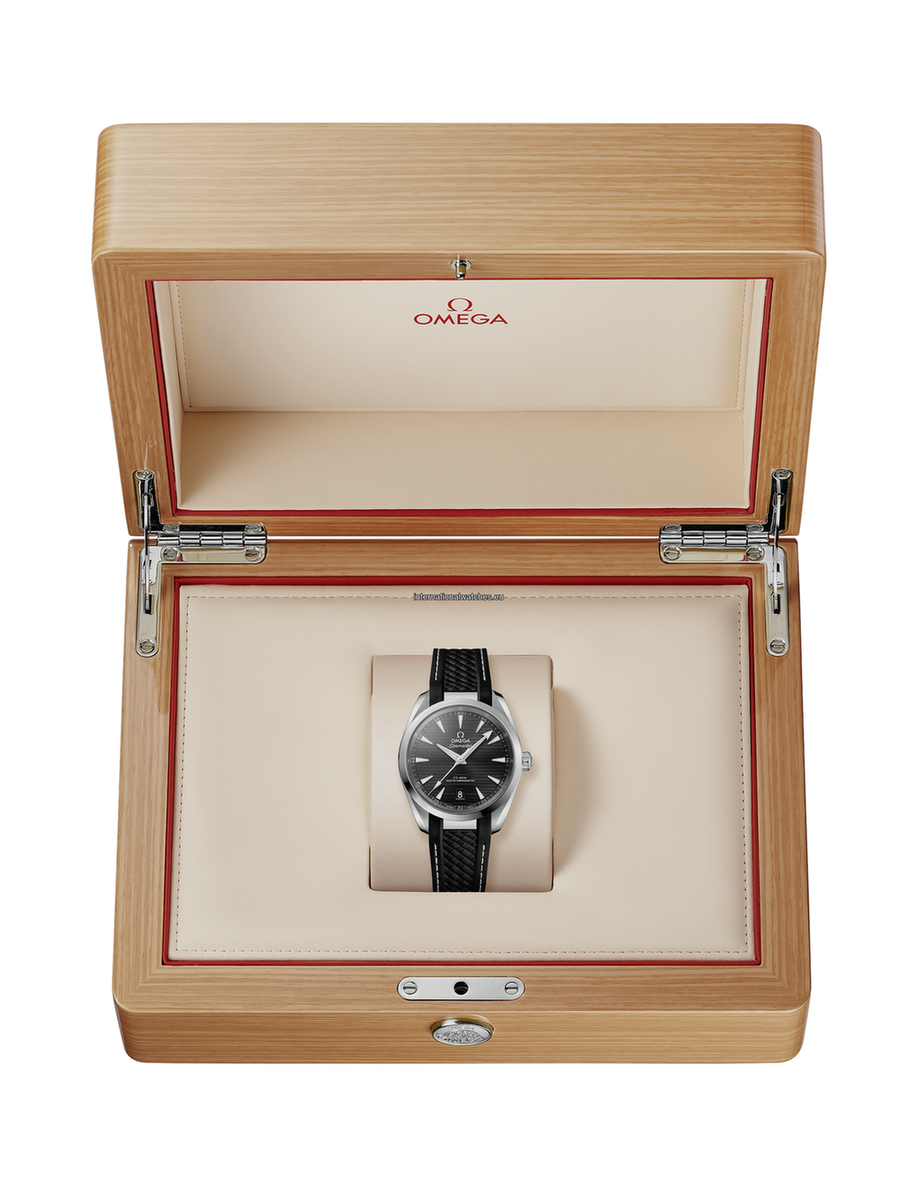 Seamaster Aqua Terra 150M 38 mm, steel on rubber strap - 220.12.38.20.01.001