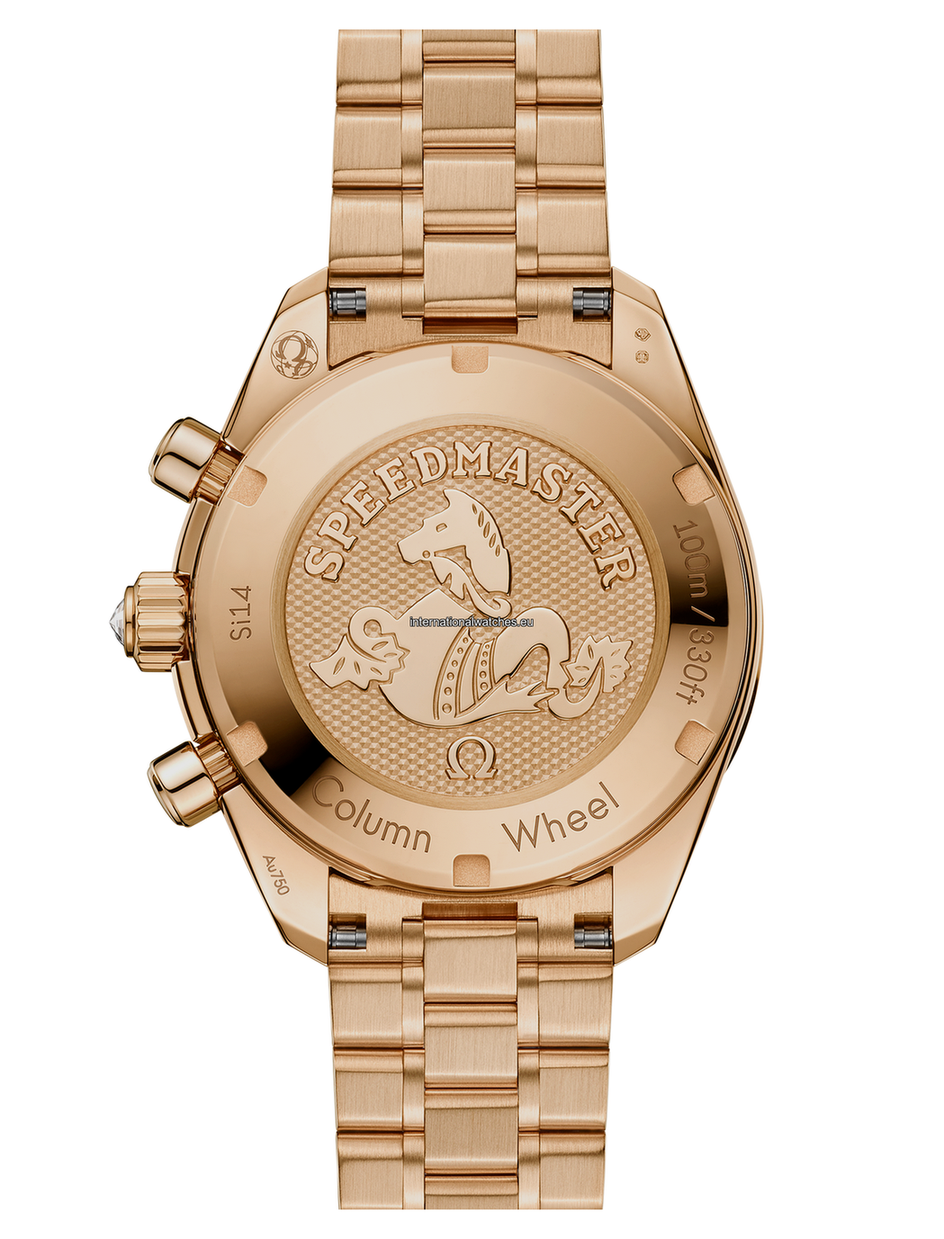 Speedmaster 38 38 mm, Moonshine™ gold on Moonshine™ gold - 324.55.38.50.60.001