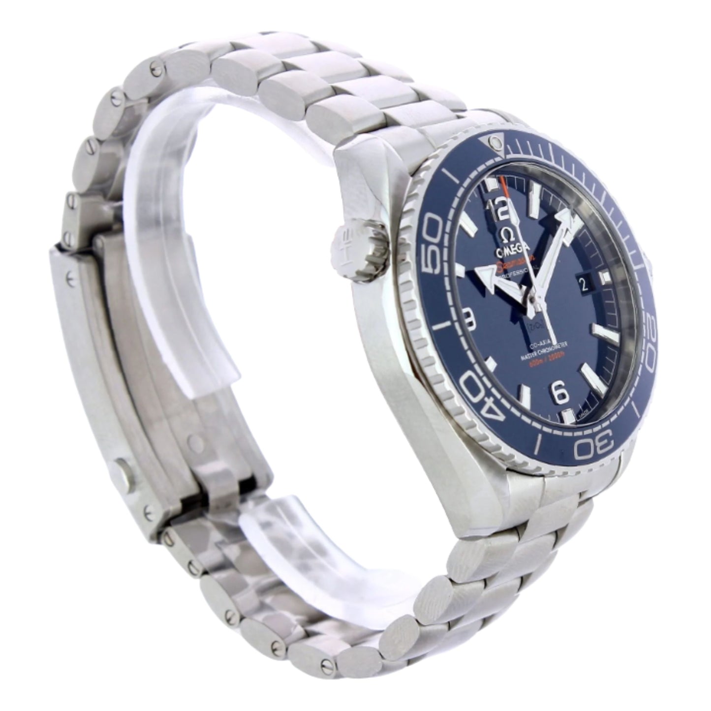 Seamaster Planet Ocean 600M 43.5 mm, steel on steel - 215.30.44.21.03.001