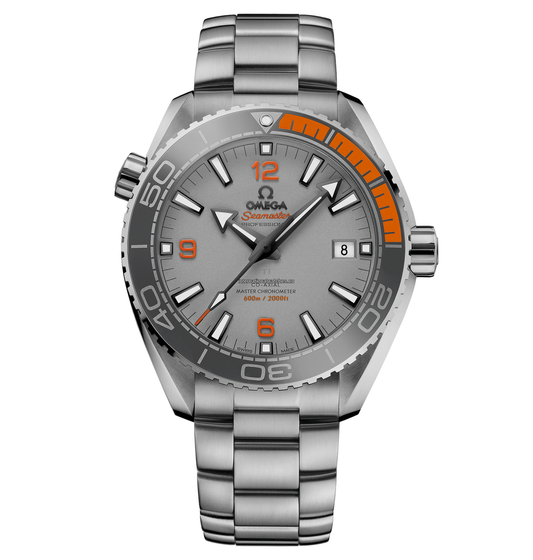 Seamaster Planet Ocean 600M 43.5 mm, titanium on titanium - 215.90.44.21.99.001