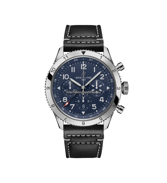Super AVI B04 Chronograph GMT 46 Tribute to Vought F4U Corsair - AB04451A1C1X1