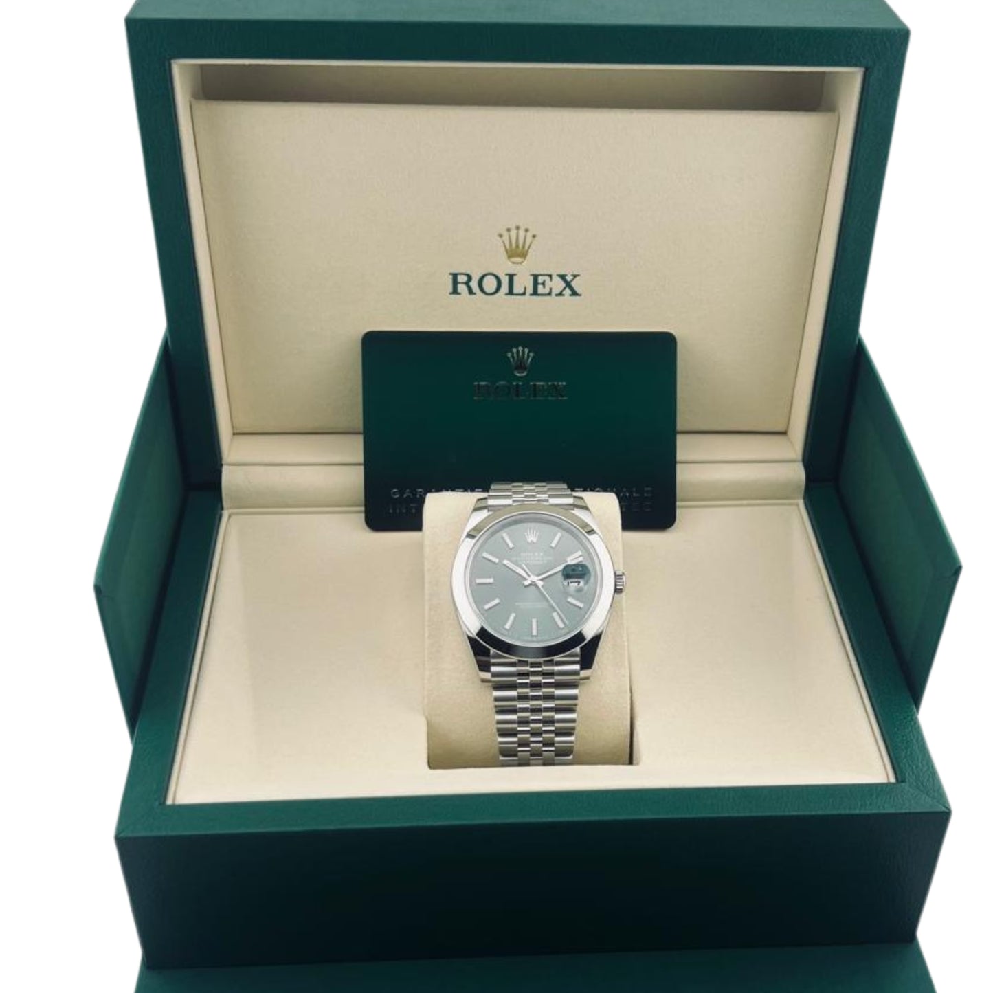 126300 Datejust 41 Green NEW