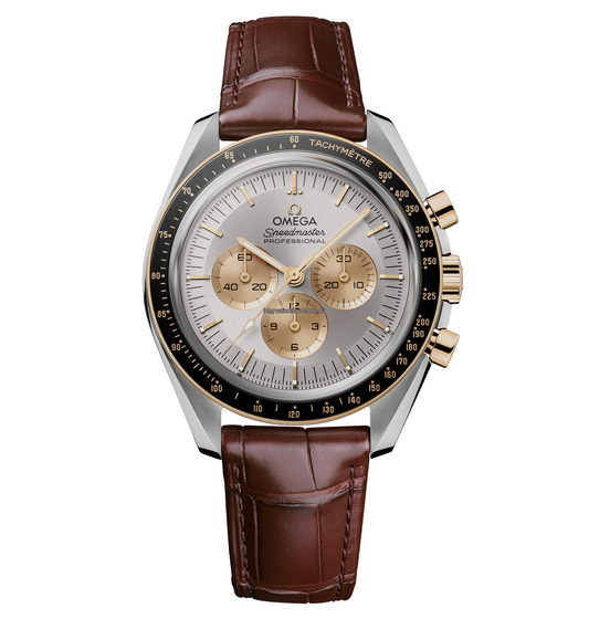 Speedmaster Moonwatch Professional 42 mm, steel - Moonshine™ gold on Alligator - 310.23.42.50.02.001