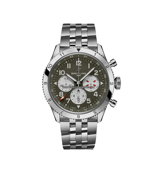 Super AVI B04 Chronograph GMT 46 Curtiss Warhawk - AB04452A1L1A1