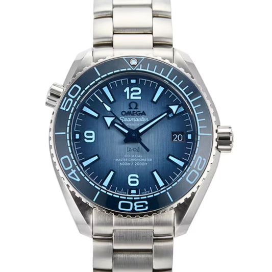Seamaster Planet Ocean 600M 39.5 mm, steel on steel - 215.30.40.20.03.002