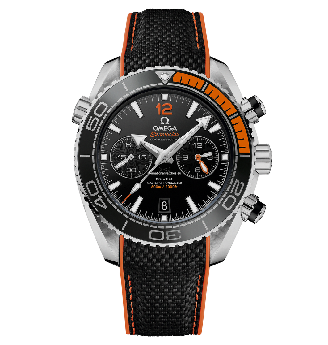 Seamaster Planet Ocean 600M 45.5 mm, steel on rubber strap - 215.32.46.51.01.001
