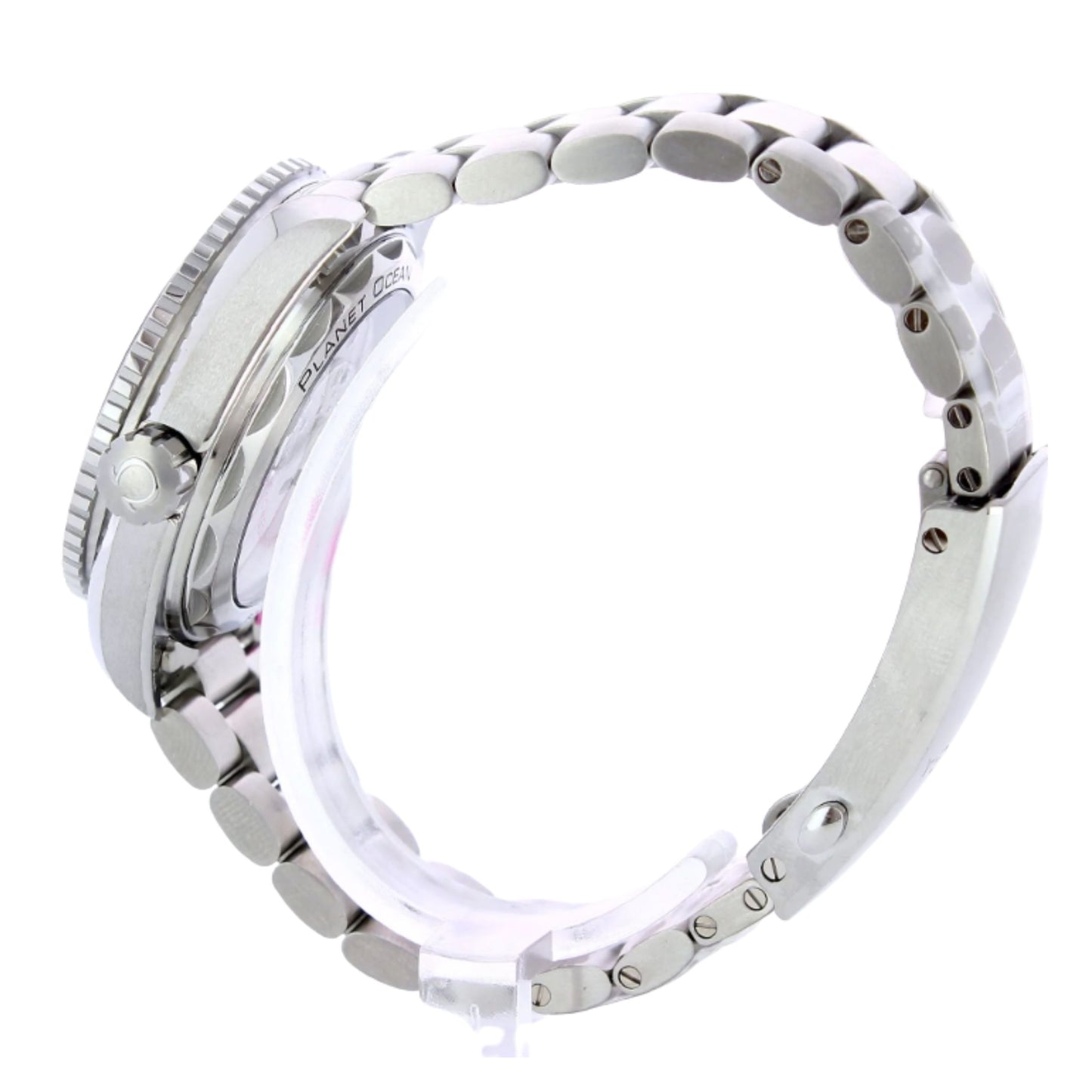 Seamaster Planet Ocean 600M 43.5 mm, steel on steel - 215.30.44.21.03.001