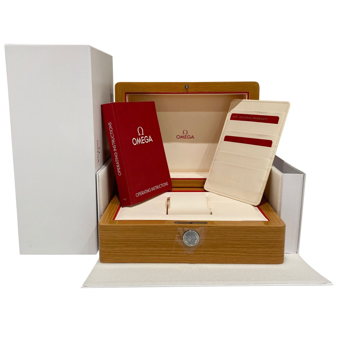 Seamaster Planet Ocean 600M 43.5 mm, steel on rubber strap - 215.32.44.21.01.002