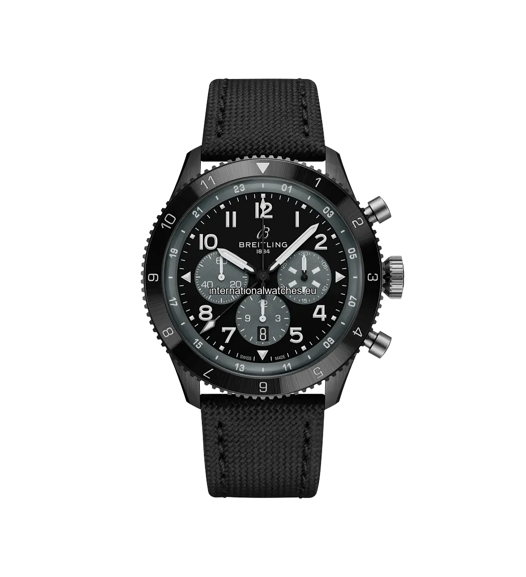 Super AVI B04 Chronograph GMT 46 Mosquito Night Fighter - SB04451A1B1X1