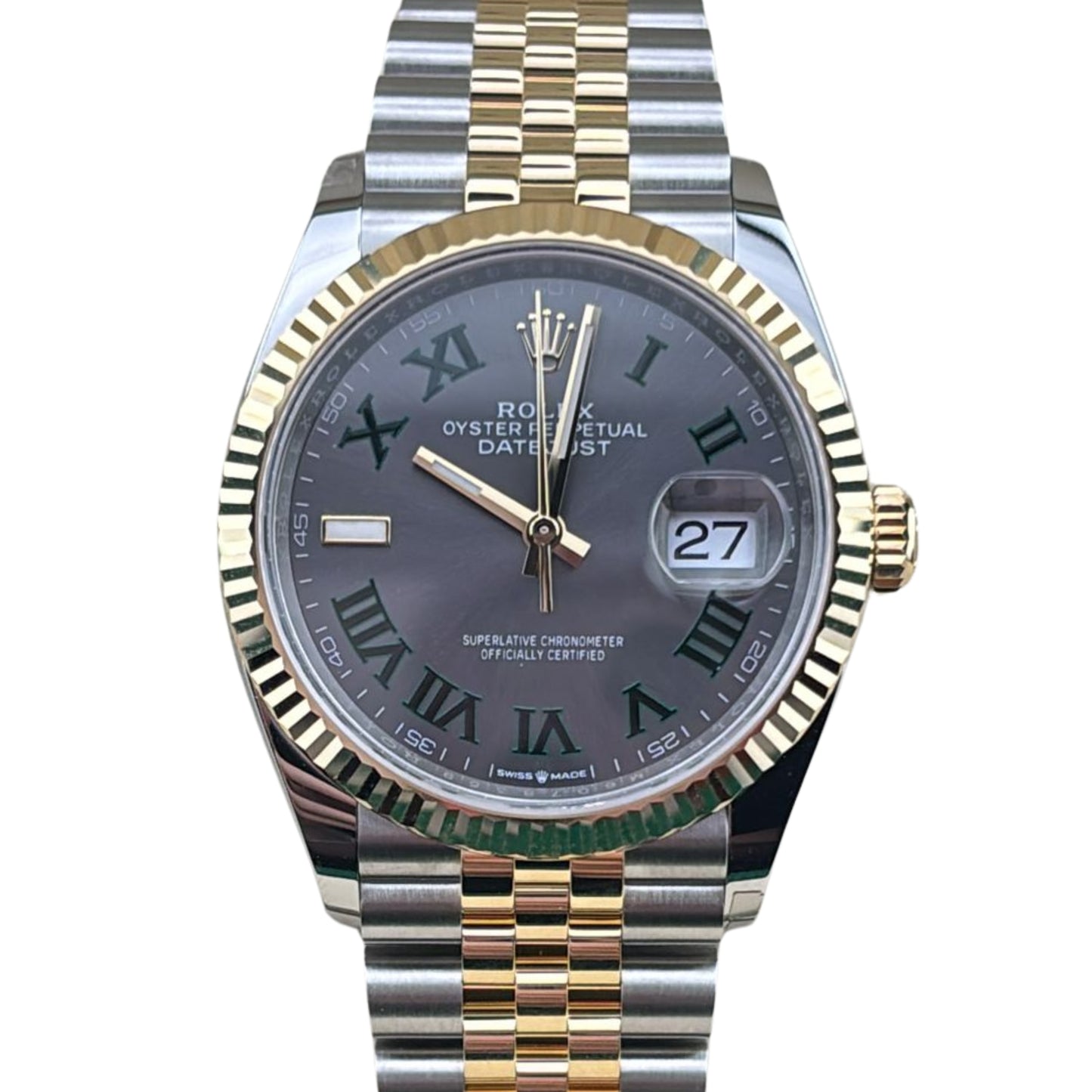 126233 Datejust 36 WIMBLEDON NEW 2025