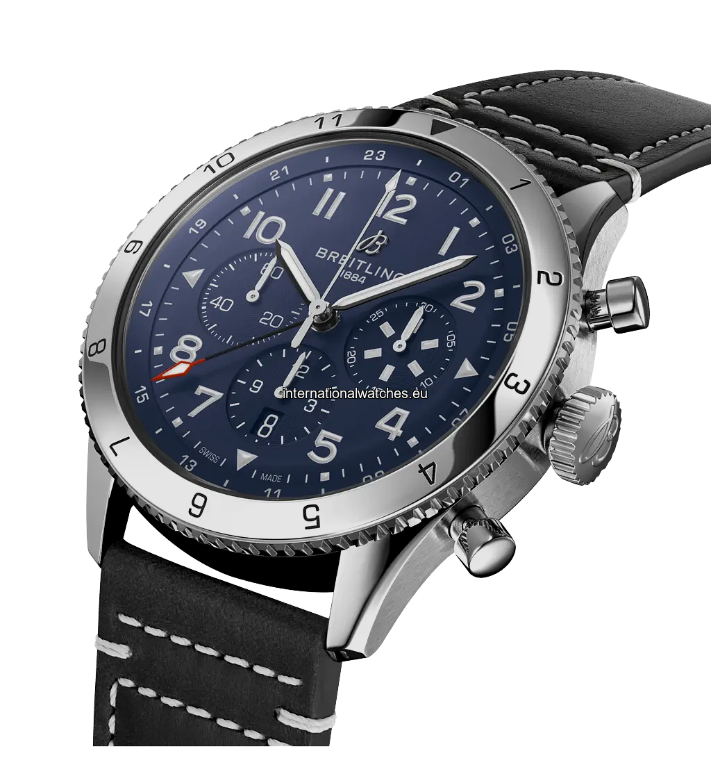 Super AVI B04 Chronograph GMT 46 Tribute to Vought F4U Corsair - AB04451A1C1X1