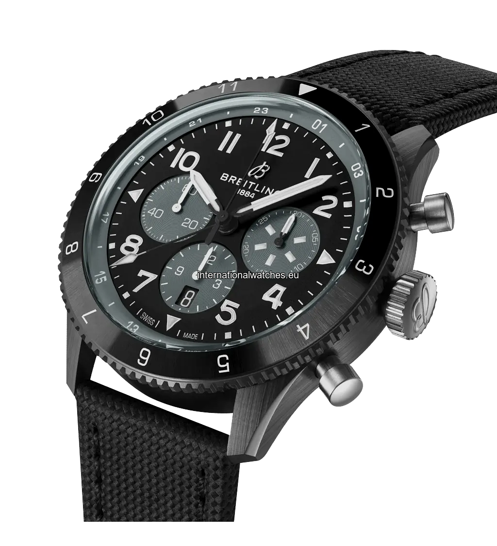 Super AVI B04 Chronograph GMT 46 Mosquito Night Fighter - SB04451A1B1X1