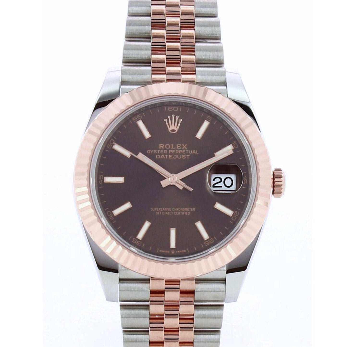 126331 Rolex Datejust 41 Chocolate