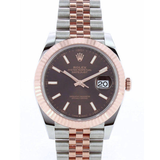 126331 Rolex Datejust 41 Chocolate