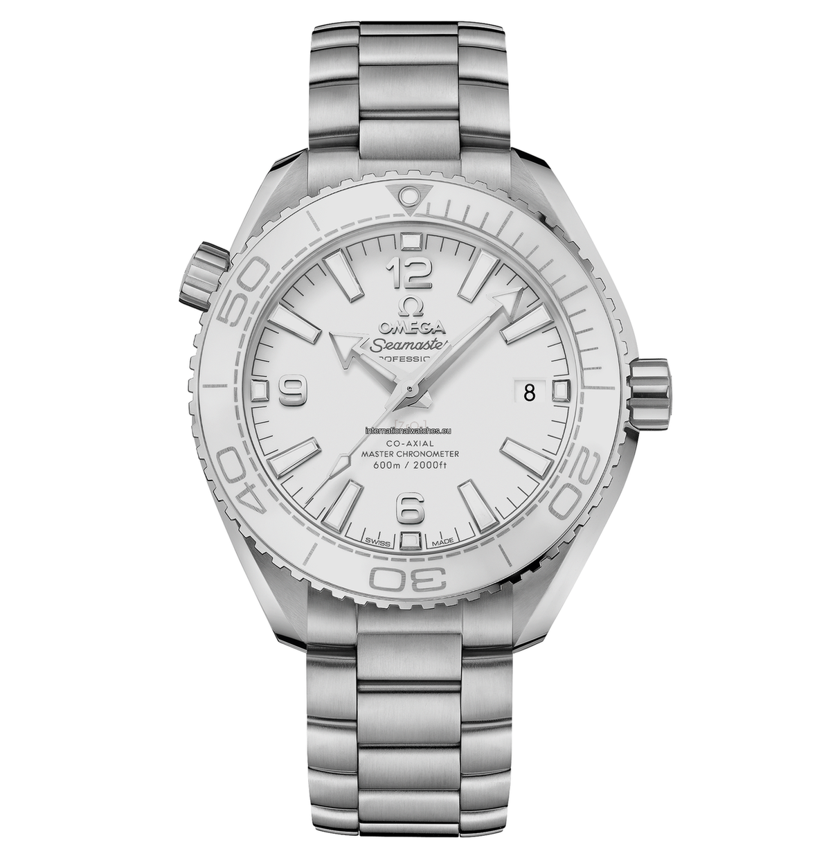 Seamaster Planet Ocean 600M 39.5 mm, steel on steel - 215.30.40.20.04.001